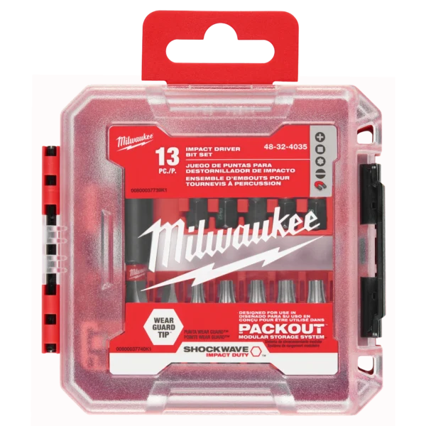 Milwaukee 13 Pc Impact Duty Driver Bit Set - Image 3