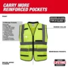 Milwauke Hi Vis Yellow Vest 2Xl/3Xl - Image 3