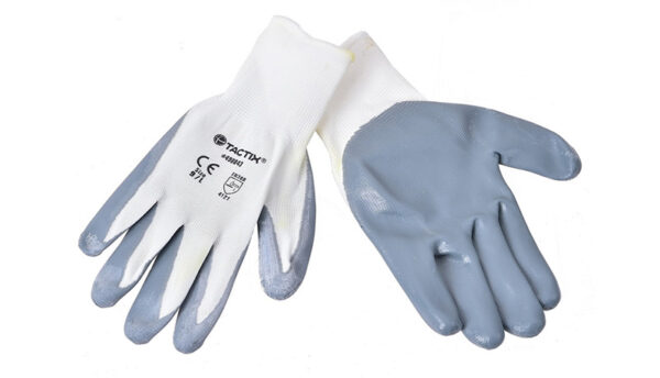 Tactix Gloves Nitrile Dipped #10