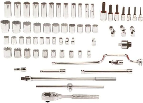 Stanley 1/2" Drive Socket Combination Set