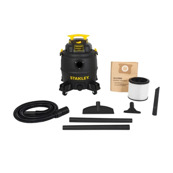 Stanley Portable Wet and Dry Vacuum Cleaner 5.0 Peak HP / 8 gal - Image 2