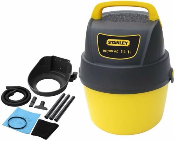 Stanley Portable Wet and Dry Vacuum Cleaner 1.5 Peak HP / 1 gal