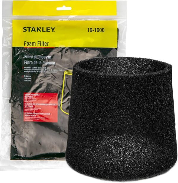 Stanley  Foam Filter for 5-18 Gallon Wet/Dry Vacuums