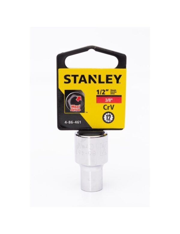Stanley 2/8" 1/2" Drive 12 Point Socket